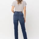  Judy Blue High Waist Cool Denim Sustainable Cuff Boyfriend Denim 88608 - Plus