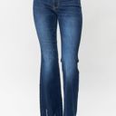  Judy Blue Mid Rise Non Distressed Hem Bootcut Denim 82519 - Plus