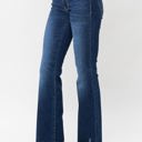  Judy Blue Mid Rise Non Distressed Hem Bootcut Denim 82519 - Plus