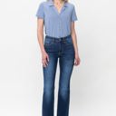  Judy Blue Mid Rise Non Distressed Hem Bootcut Denim 82519 - Plus