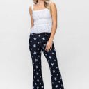  Judy Blue High Waist All Over Star Print Rinse Wash Flare Denim Jeans 88662