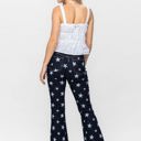  Judy Blue High Waist All Over Star Print Rinse Wash Flare Denim Jeans 88662