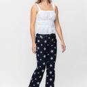  Judy Blue High Waist All Over Star Print Rinse Wash Flare Denim Jeans 88662