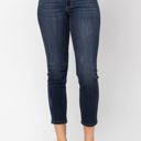  Judy Blue Mid Rise Cropped Relaxed Denim Jeans 82251