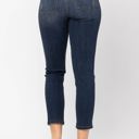  Judy Blue Mid Rise Cropped Relaxed Denim Jeans 82251 - Plus