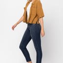  Judy Blue Mid Rise Cropped Relaxed Denim Jeans 82251 - Plus