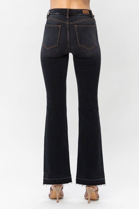 Judy Blue High Waist Released Hem Slim Bootcut Denim Jeans 82535