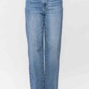  Judy Blue High Waist Raw Hem Trouser Wide Leg Denim 88685 - Plus