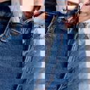  Judy Blue Mid Rise Double Button Destroyed Dad Denim Short 152103