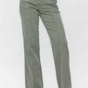  Judy Blue High Waist Garment Dyed Front Seam Straight Denim 88688 - Plus