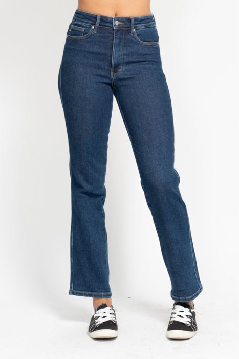 Judy Blue High Waist "Tummy Control" Classic Straight Denim Jeans 88575