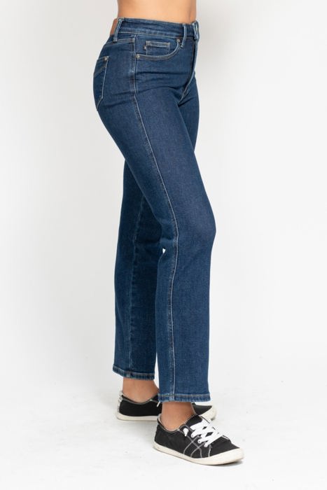 Judy Blue High Waist "Tummy Control" Classic Straight Denim Jeans 88575