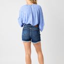  Judy Blue High Waist Rigid Magic Fray Hem Denim Short 150257