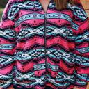  Southern Grace Mountain Time Zip Up Jacket, Aztec