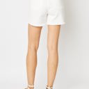  Judy Blue High Waist Rigid Magic Destroy White Denim Short 150264