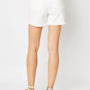  Judy Blue High Waist Rigid Magic Destroy White Denim Short 150264