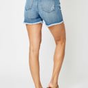  Judy Blue High Waist Rigid Magic Destroy & Fray Hem Denim Short 150251