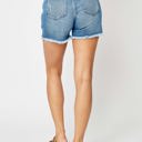  Judy Blue High Waist Rigid Magic Destroy & Fray Hem Denim Short 150251