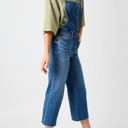  Judy Blue High Waist Wide Leg Crop Overall Denim 88676