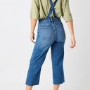  Judy Blue High Waist Wide Leg Crop Overall Denim 88676