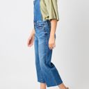  Judy Blue High Waist Wide Leg Crop Overall Denim 88676