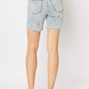  Judy Blue High Waist Mineral Wash Destroy Boyfriend Denim Short 150250