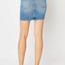  Judy Blue High Waist Tummy Control Denim Skirt 2819