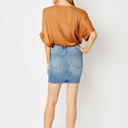  Judy Blue High Waist Tummy Control Denim Skirt 2819