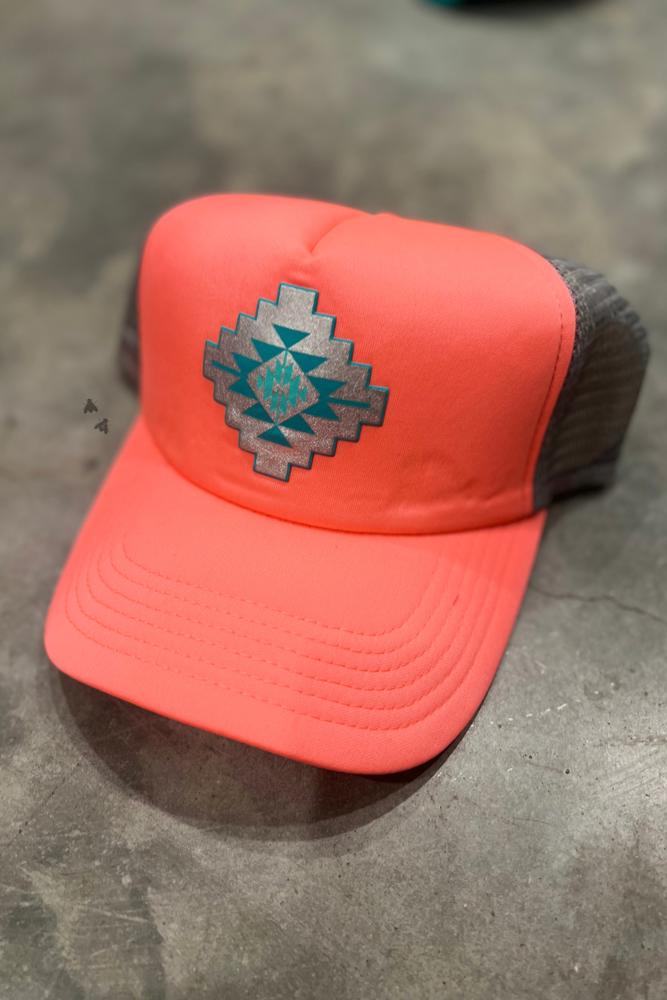 2 Fly Bright Hard Head Trucker Hat