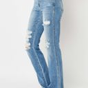  Judy Blue High Waist Destroy Fray Hem Bootcut Denim 82542