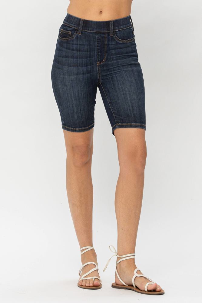 Judy Blue High Waist Bermuda Denim Short 150159