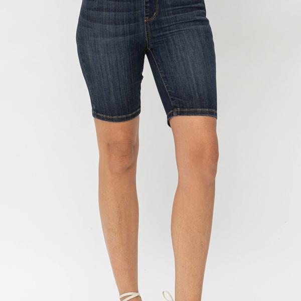 Judy Blue High Waist Bermuda Denim Short 150159