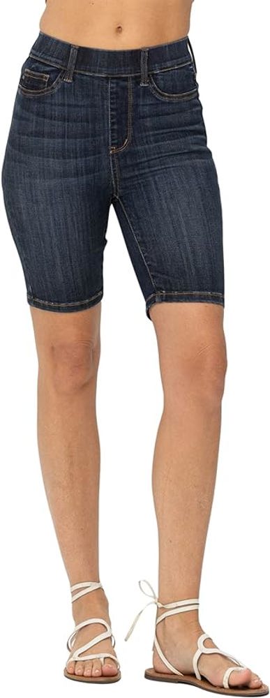 Judy Blue High Waist Bermuda Denim Short 150159