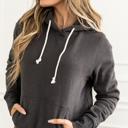  Ampersand Staple Hoodie, Charcoal