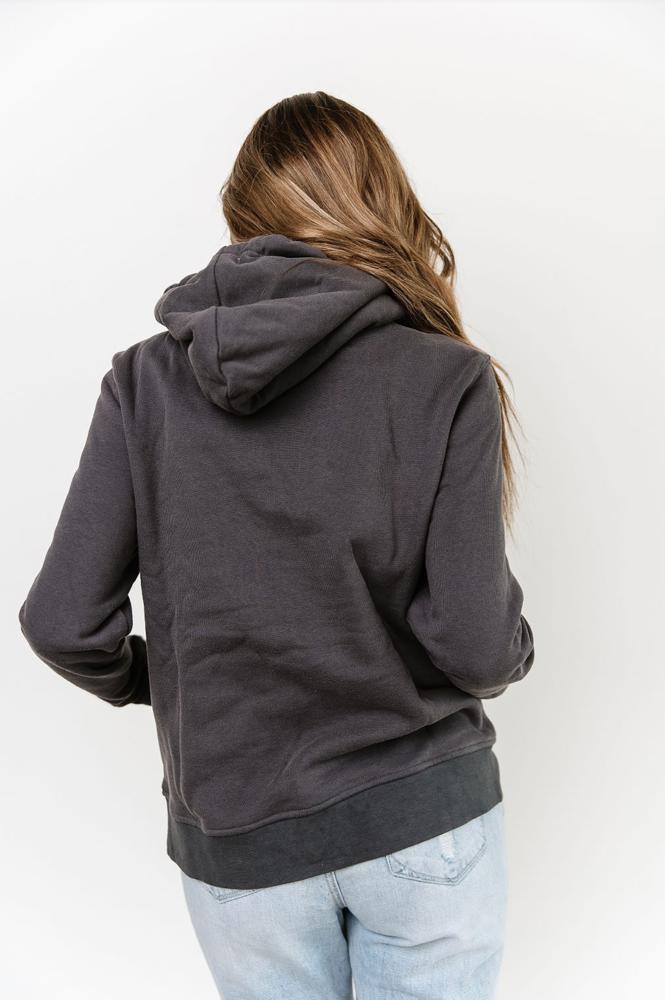 Ampersand Staple Hoodie, Charcoal