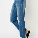  Judy Blue High Waist Queen of Hearts Coin Pocket Boyfriend Denim 88569 - Plus