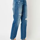  Judy Blue High Waist Queen of Hearts Coin Pocket Boyfriend Denim 88569 - Plus