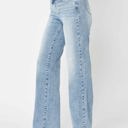  Judy Blue High Waist Front Yoke Retro Wide Leg Denim 88673 - Plus