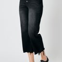  Judy Blue High Waist Destroy Raw Hem Wide Leg Denim 88829 - Plus