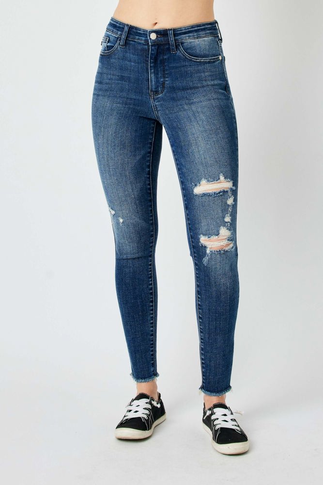 Judy Blue High Waist Destroy Skinny Denim 82581