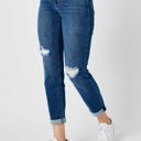  Judy Blue Mid Rise Destroy Slim Denim 82607 - Plus