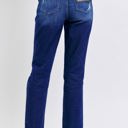  Judy Blue High Waist Rigid Magic Heavy Destroy Straight Jeans 88819