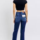  Judy Blue High Waist Rigid Magic Heavy Destroy Straight Jeans 88819