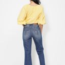  Judy Blue High Waist Back Pocket Embroidery Crop Wide Leg Denim 88873 - Plus