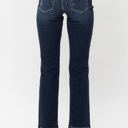  Judy Blue Mid Rise Heavy Destroy Straight Denim 82534