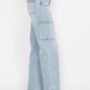  Judy Blue High Waist Cargo Wide Leg Denim 88924 - Plus