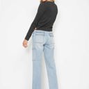  Judy Blue High Waist Cargo Wide Leg Denim 88924