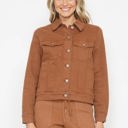  Judy Blue Garment Dyed Camel Jacket 7875