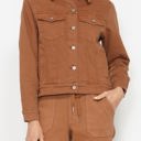  Judy Blue Garment Dyed Camel Jacket 7875