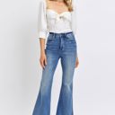  Judy Blue High Waist Tummy Control Contrast Flare Denim 88855